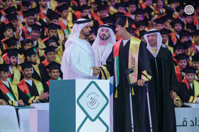 Under the patronage of Mansour bin Zayed and in the presence of Saif bin Zayed, Emirates National Schools hosts graduation ceremony for 561 graduating students