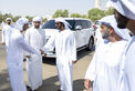 Khalifa bin Tahnoon bin Mohammed offers condolences on the passing of Ahmed bin Humaid Al Mansouri's wife