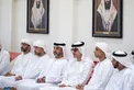 Hazza bin Zayed offers condolences on the passing of Ali Musabbeh Ali Al Shamsi