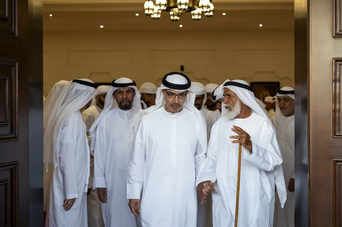 Hazza bin Zayed offers condolences on the passing of national duty martyr Saeed Abdalla Alshamsi