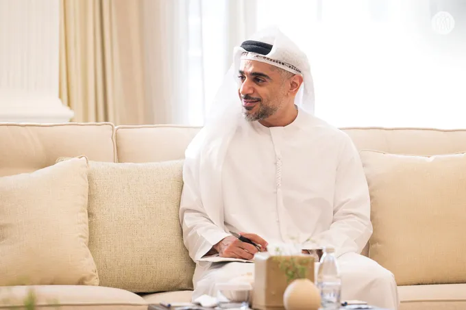 Khaled bin Mohamed bin Zayed receives Chief Justice of ADGM Courts