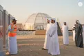 مكتوم بن محمد بن راشد وذياب بن محمد بن زايد يشهدان ربط إماراتي أبوظبي ودبي بخط قطار مباشر ضمن شبكة "قطار الاتحاد"
