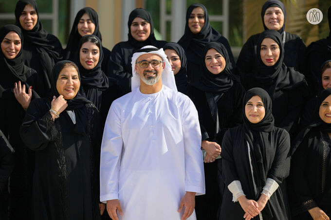 Khaled bin Mohamed bin Zayed visits General Women’s Union in Abu Dhabi