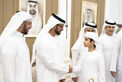 Zayed bin Hamdan bin Zayed attends Humaid Rashed Al Shamsi wedding reception