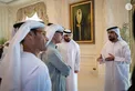 Hazza bin Zayed receives delegation from UAE Cybersecurity Council