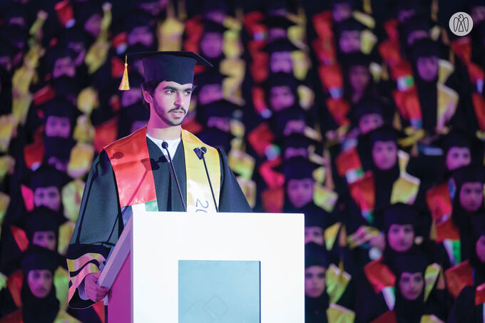Under the patronage of Mansour bin Zayed and in the presence of Saif bin Zayed, Emirates National Schools hosts graduation ceremony for 561 graduating students
