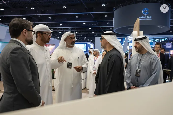 Khaled bin Mohamed bin Zayed attends the 4th Make it in the Emirates forum