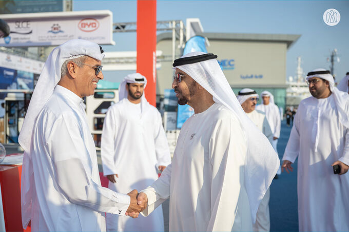 Hamdan bin Zayed visits 6th Abu Dhabi International Boat Show