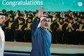 خالد بن محمد بن زايد يشهد حفل تخريج طلبة جامعة خليفة