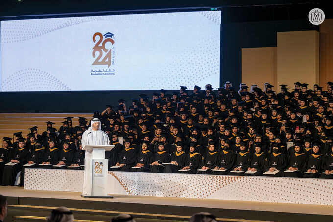 Theyab bin Mohamed bin Zayed attends Abu Dhabi Centre for Technical and Vocational Education and Training graduation ceremony
