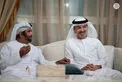 Hazza bin Zayed visits Saif bin Mohammed and exchanges Ramadan greetings