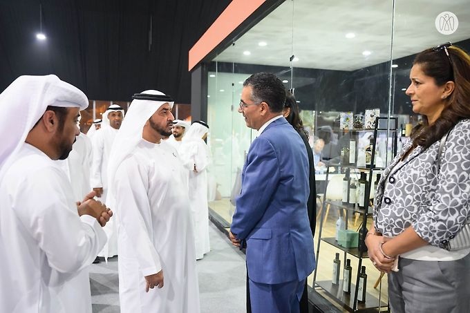 Hamdan Bin Zayed Visits 1st Liwa Date Festival and Auction