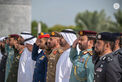 Theyab bin Mohamed bin Zayed raises UAE flag at Wahat Al Karama to mark UAE Flag Day 