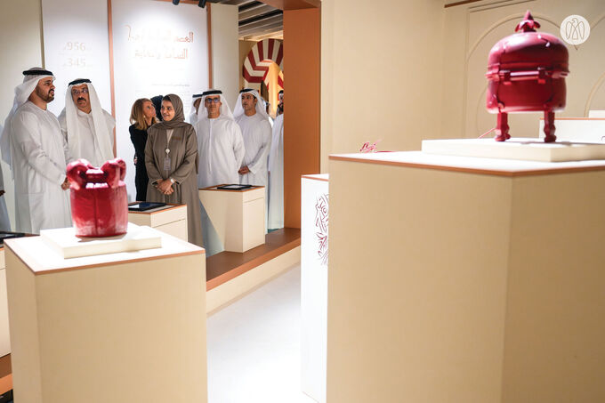 Under the patronage of Mansour bin Zayed, Theyab bin Mohamed bin Zayed inaugurates Andalusia: History and Civilisation exhibition