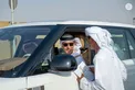 Hazza bin Zayed attends Lagaya category race at Al Rawda Racetrack in Al Ain Region