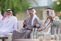 Hazza bin Zayed receives sheikhs, officials and citizens at Al Maqam Palace in Al Ain