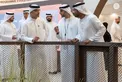 Hazza bin Zayed visits 23rd Abu Dhabi International Hunting and Equestrian Exhibition