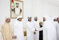 Khalifa bin Tahnoon bin Mohammed offers condolences on the passing of Abdullah Ahmed Al Hameeri