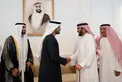 Zayed bin Mohamed bin Zayed attends Al Shehhi and Al Suwaidi wedding reception