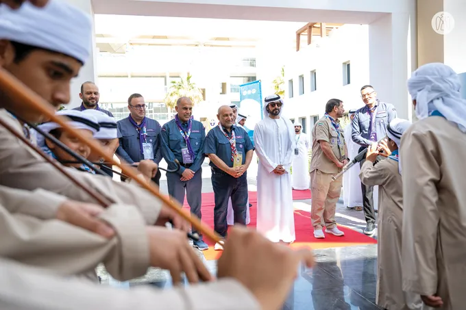 Khalifa bin Tahnoon bin Mohammed attends 31st Arab Scout Conference inauguration