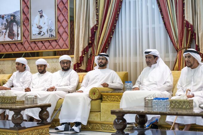 Zayed bin Hamdan bin Zayed offers condolences on the passing of Shamma Suhail Al Yabhouni Al Dhaheri