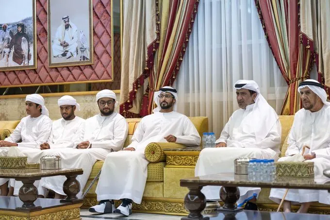 Zayed bin Hamdan bin Zayed offers condolences on the passing of Shamma Suhail Al Yabhouni Al Dhaheri