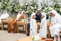 Khaled bin Mohamed bin Zayed attends Rashid Ali Rashid Al Nuaimi wedding reception