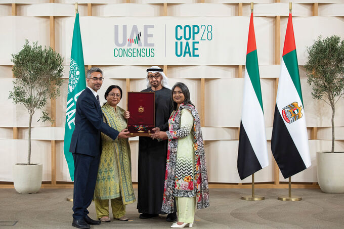 UAE President honours global dignitaries for contributions to success of COP28