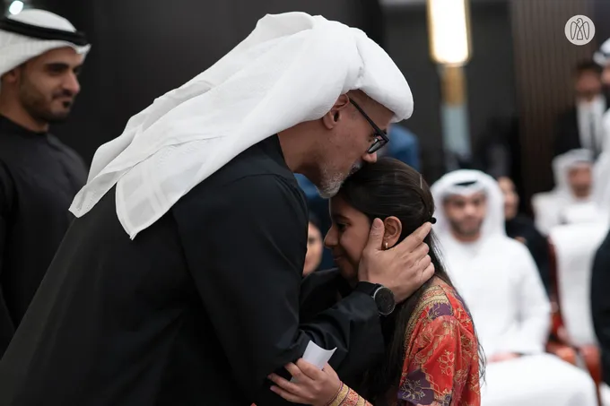 Crown Prince of Abu Dhabi meets UAE Nationals studying in Beijing