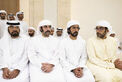 UAE President receives condolences from Rulers of Sharjah, Umm Al Qaiwain, Representative of Sultan of Oman on passing of Sheikh Tahnoun bin Mohammed