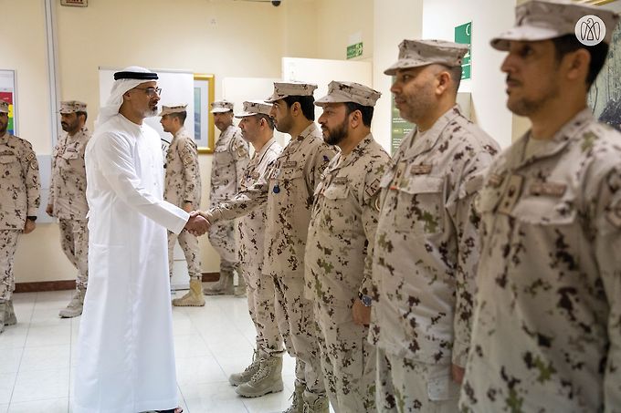 Khaled bin Mohamed bin Zayed visits Joint Operations Command to review Operation Gallant Knight/2 progress