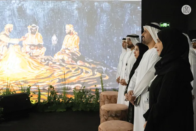 Theyab bin Mohamed bin Zayed visits 22nd Abu Dhabi International Hunting and Equestrian Exhibition