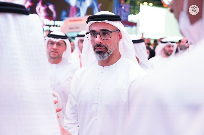 Khaled bin Mohamed bin Zayed Visits GITEX Global 2022