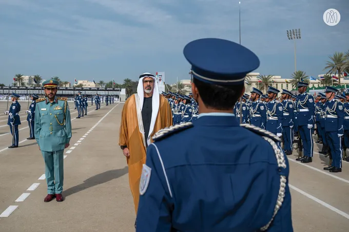 Under the patronage of the UAE President, Khaled bin Mohamed bin Zayed attends Police College graduation ceremony
