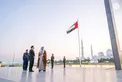 Theyab bin Mohamed bin Zayed receives Prime Minister of Singapore at Wahat Al Karama