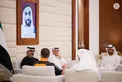 Khaled bin Mohamed bin Zayed meets McLaren Racing CEO