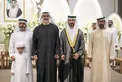 Khaled bin Mohamed bin Zayed attends Mohamed Ahmad Ali Al Hashimi wedding reception 
