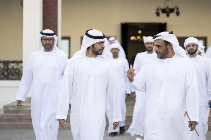 Khalifa bin Tahnoon bin Mohammed offers condolences on the passing of Shamsa Saleh Al Falahi