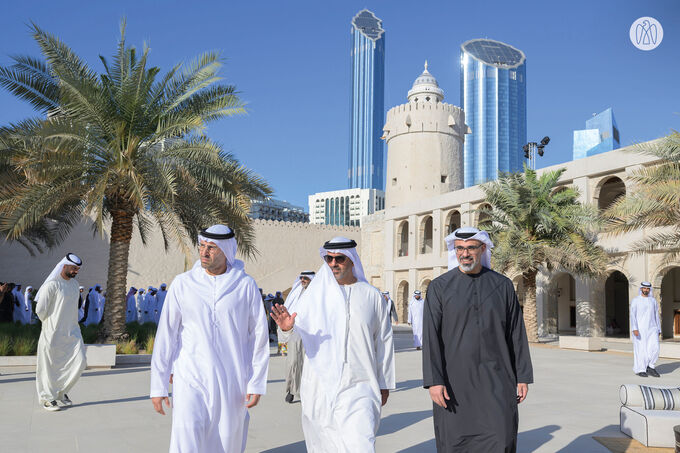 Khaled bin Mohamed bin Zayed reviews Al Hosn Festival’s heritage, cultural and artistic events