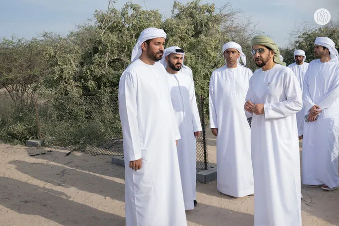 Hamdan bin Zayed visits Sir Bani Yas Island and reviews development and tourism plans 