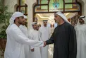 Khaled bin Mohamed bin Zayed offers condolences on the passing of Mohammed bin Butti Al Hamed’s wife