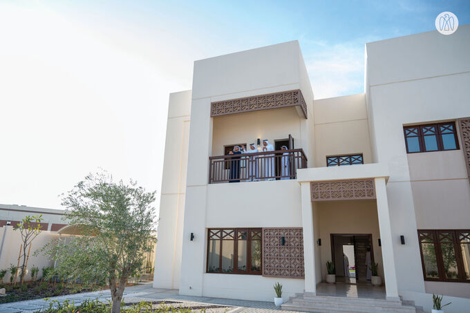 Hazza bin Zayed inaugurates Al Saad residential project in Al Ain Region 
