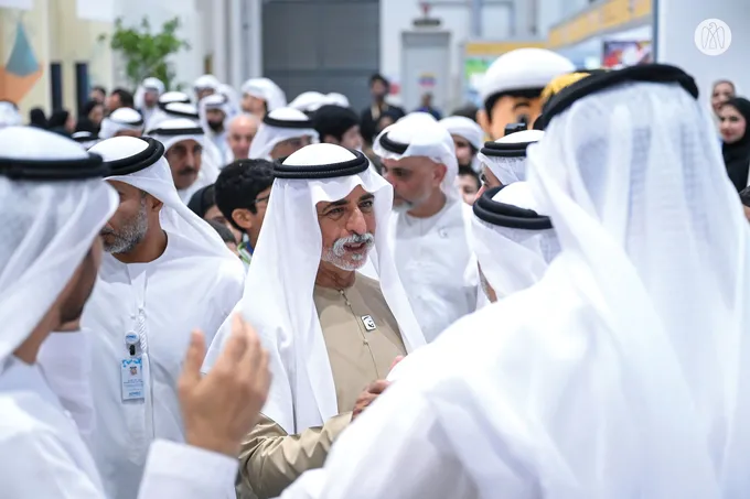 Nahyan bin Mubarak visits 35th Abu Dhabi International Book Fair