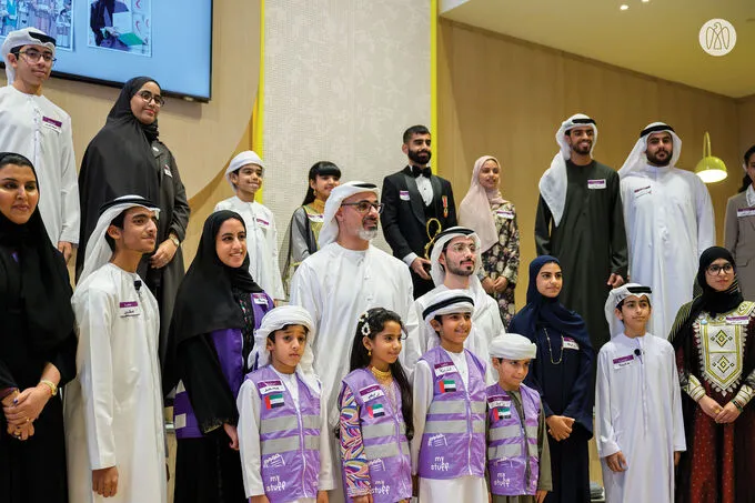 Khaled bin Mohamed bin Zayed visits Supreme Council for Motherhood and Childhood to mark Emirati Children’s Day