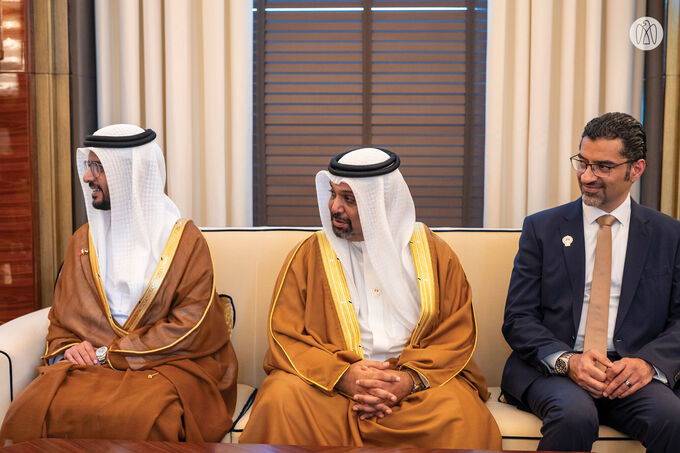 Crown Prince of Abu Dhabi arrives in Bahrain