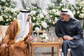 Khaled bin Mohamed bin Zayed attends Rashid Ali Rashid Al Nuaimi wedding reception