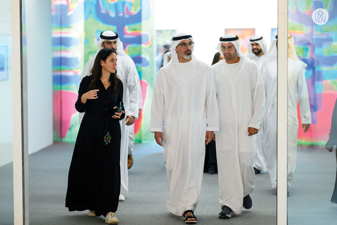 Khaled bin Mohamed bin Zayed inaugurates 15th edition of Abu Dhabi Art