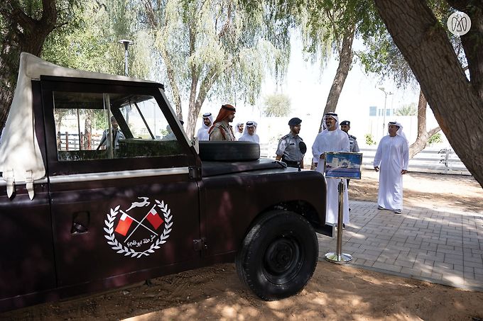 Khaled bin Mohamed bin Zayed inaugurates Al Mes’hab Park