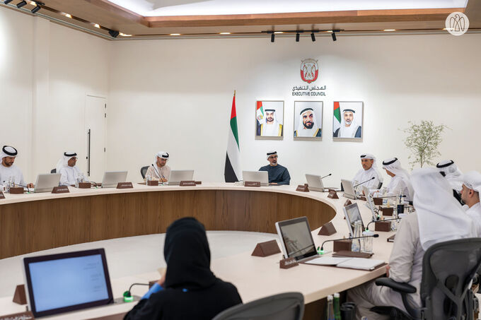 Khaled bin Mohamed bin Zayed chairs Abu Dhabi Executive Council meeting and approves Emirati Family Growth Programme