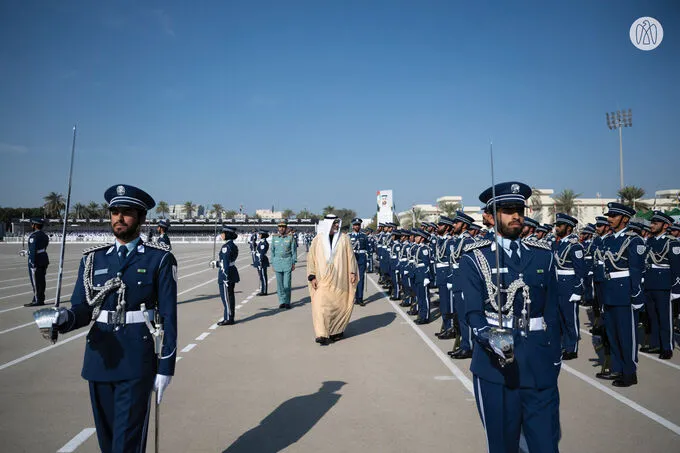 Under the patronage of the UAE President, Khaled bin Mohamed bin Zayed attends Abu Dhabi Police College graduation ceremony